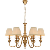 Siedel 6 Pendant Light W/shade